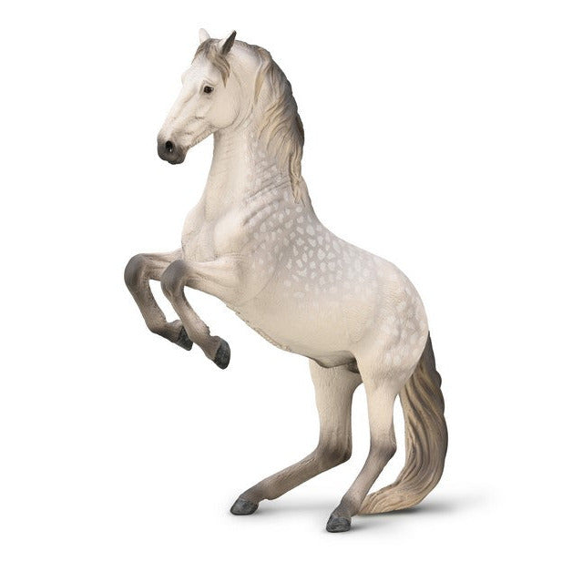 CollectA 80051 Étalon Lipizzan gris pommelé