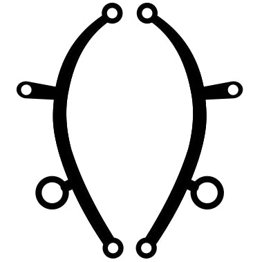 Attelles de collier "Saddlebred" (1:32)