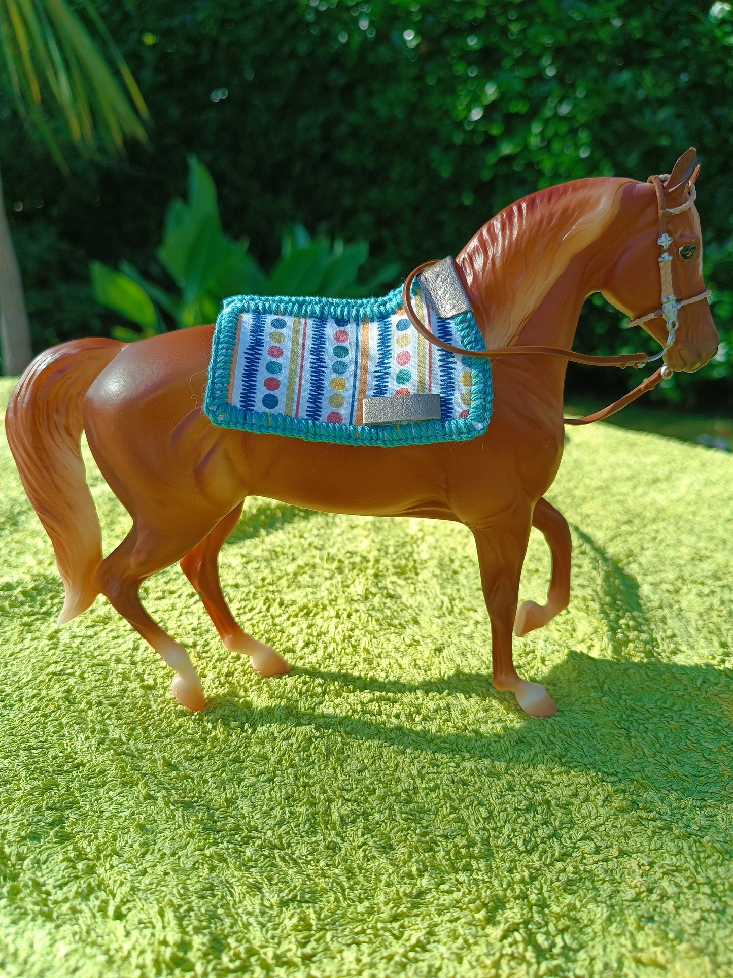 Lot de 2 tapis western (1:12)