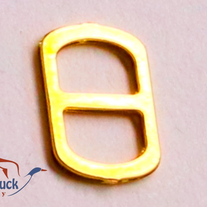 Boucles Doubles arrondis 4mm