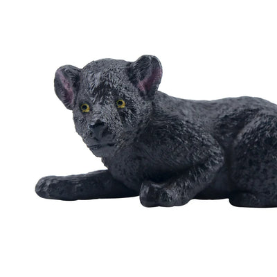 Toymany bébé jaguar noir couché