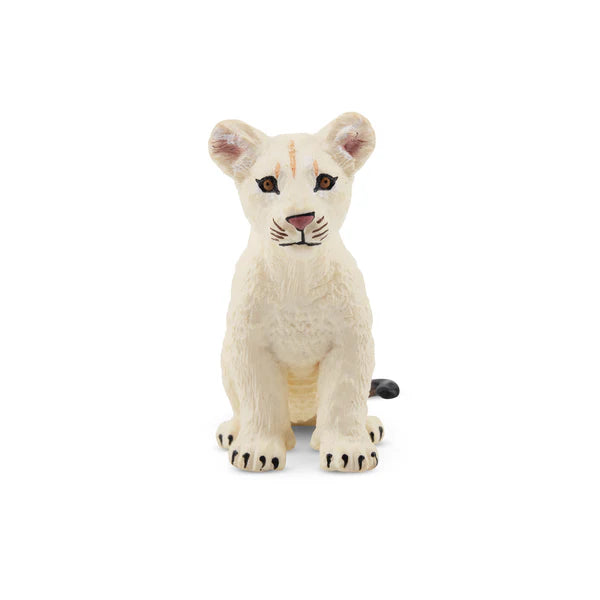 Toymany Lionceau blanc assis