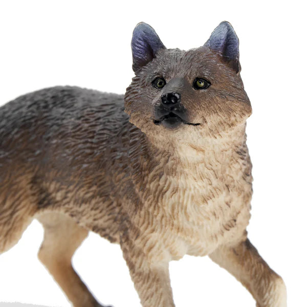 Toymany loup gris debout