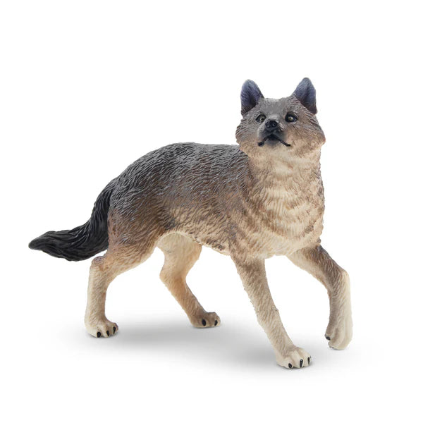 Toymany loup gris debout