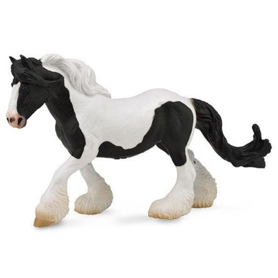 CollectA 88779 Jument Gyspy Vanner noir tobiano