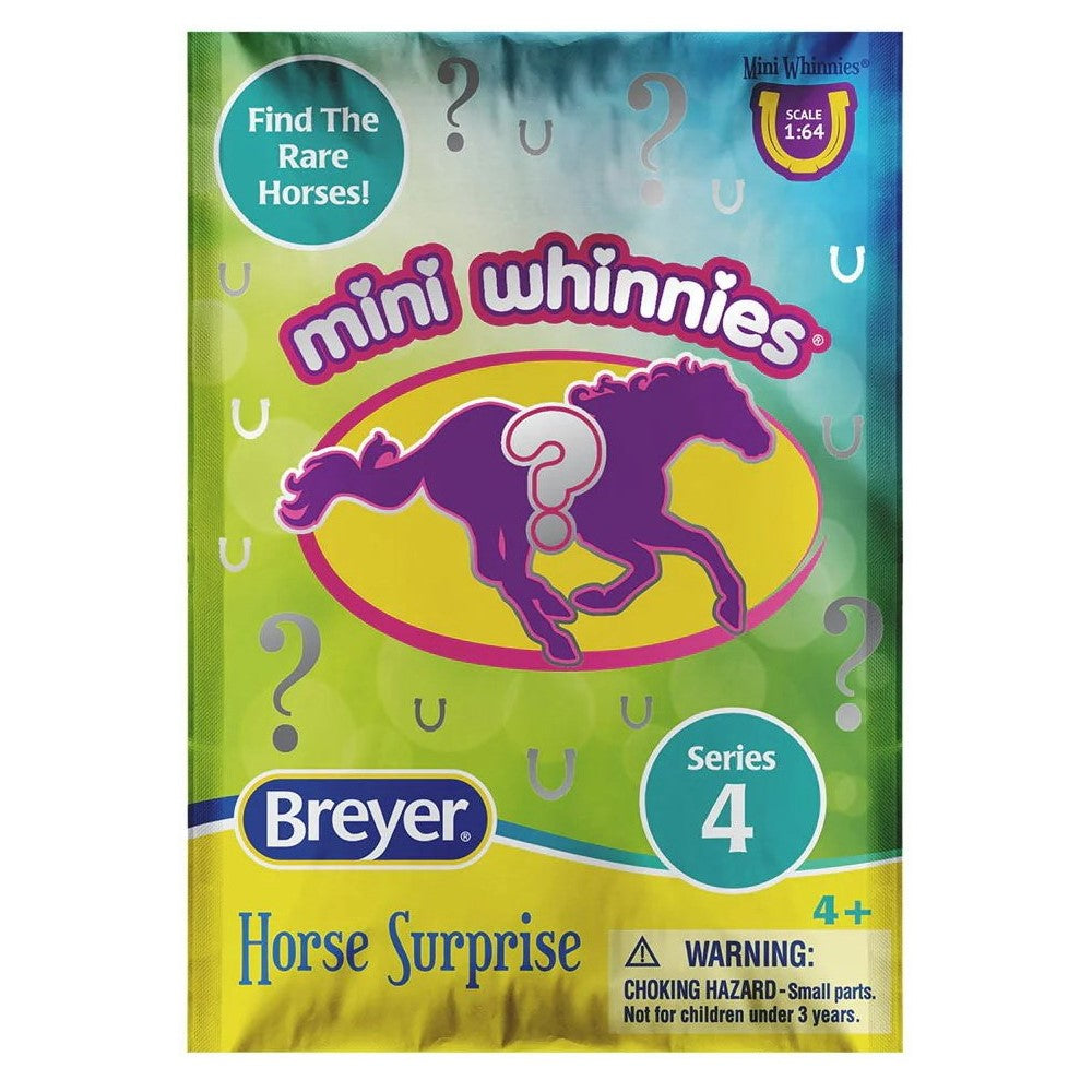 Breyer Mini Whinnies (1:64) 300201 - Pochette Surprise Chevaux Série 4