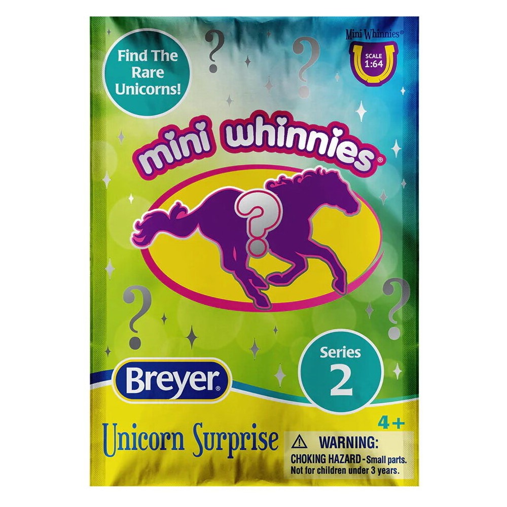 Breyer Mini Whinnies (1:64) 300202 - Pochette Surprise Licornes Série 2