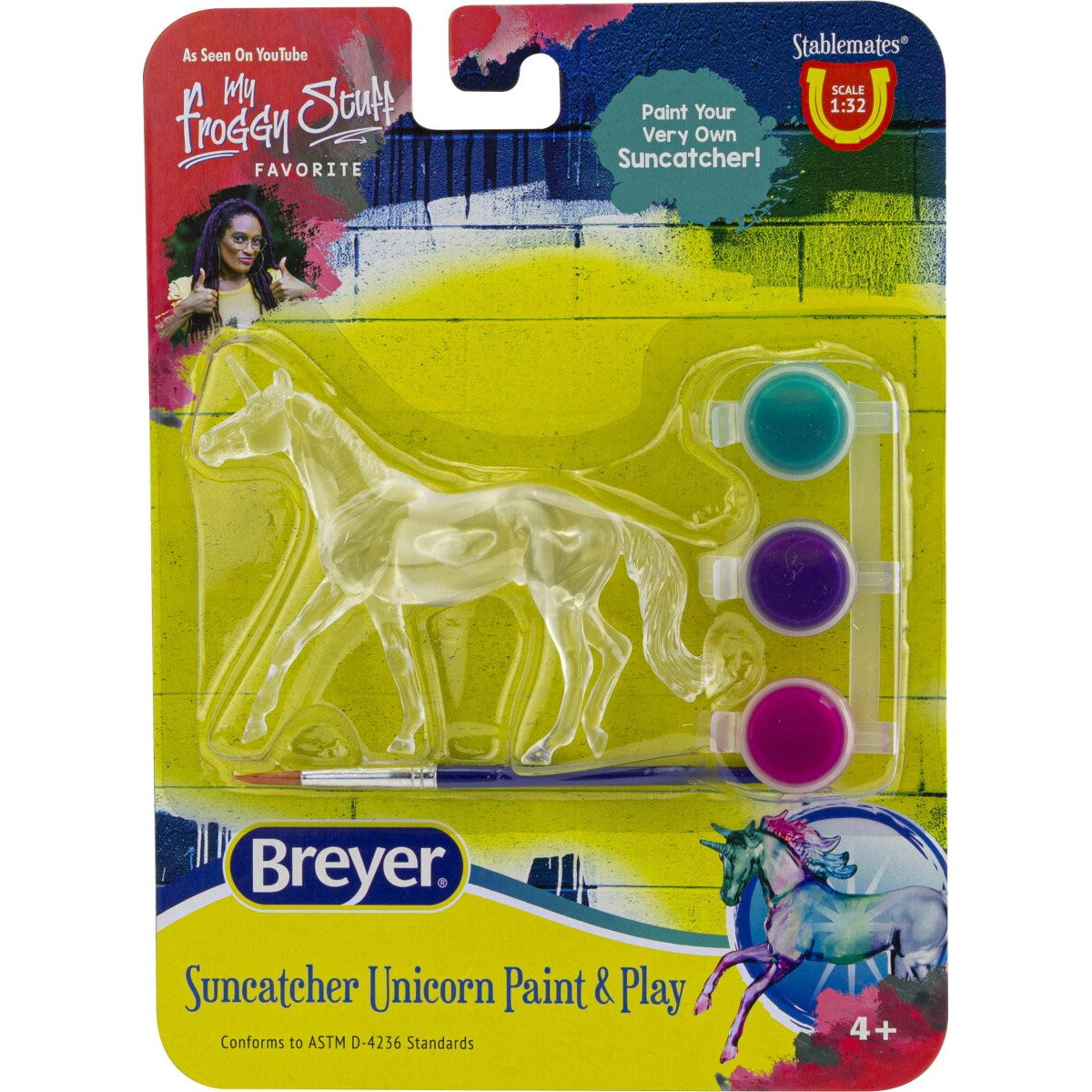 Breyer Stablemate (1:32) 4231 - Kit Peinture Suncatcher Licorne Pur Sang Anglais