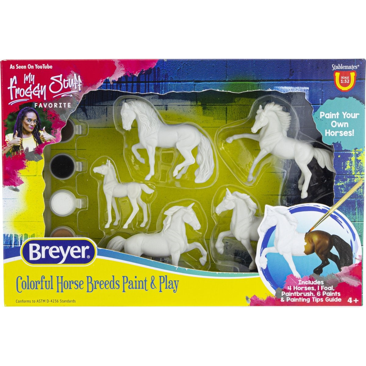 Breyer Stablemate (1:32) 4234 - Kit Peinture Chevaux de races