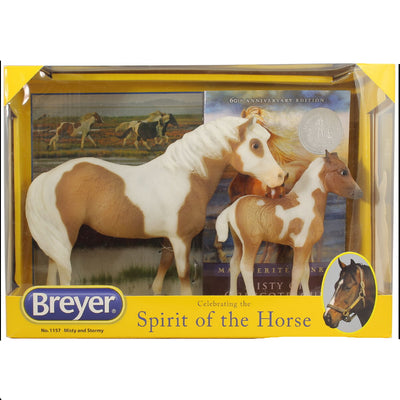 Breyer Traditionnel (1:9) 1157 - Misty & Stormy avec livre