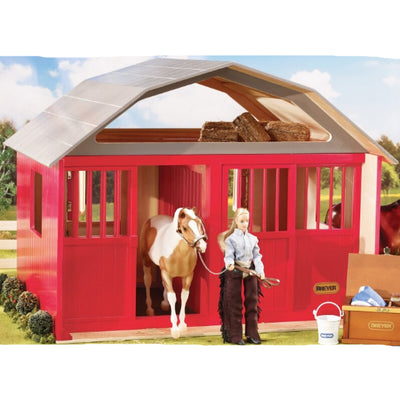 Breyer Traditionnel (1:9) 307 - Écurie Deluxe rouge