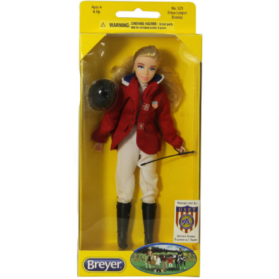 Breyer Traditionnel (1:9) 525 - Brenda, Cavalière d'obstacle