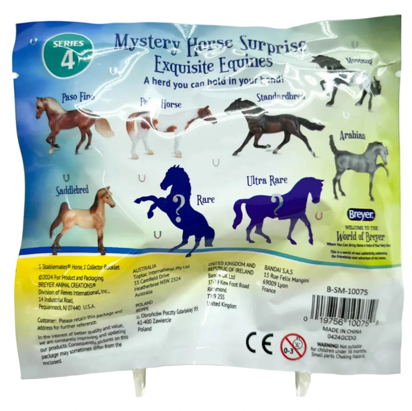 Breyer Stablemate (1:32) 10075 - Pochette Surprise Cheval Série 4 - Exquisite Equines