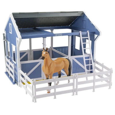 Breyer Classic (1:12) 61149 - Écurie de campagne de luxe avec cheval