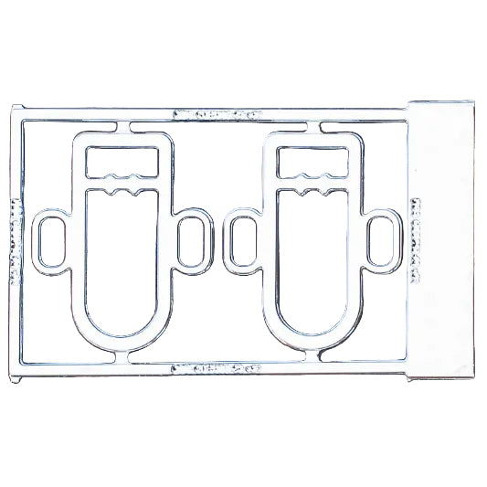 Boucles mancelle 3mm/2mm