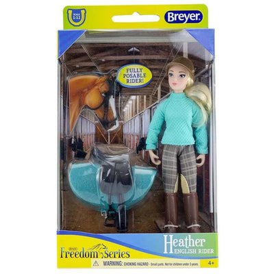 Breyer Classic (1:12) 62022 - Cavalière anglaise et équipements