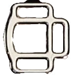 Halfterschlaufe 2mm