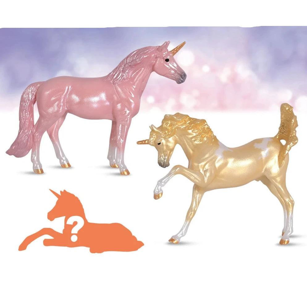 Breyer Stablemate (1:32) 10298 - Surprise Unicorn Foal - Sparkling Canyon Family