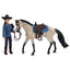 Breyer Classic (1:12) 61155 - Westernpferd und Reiter