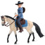 Breyer Classic (1:12) 61155 - Westernpferd und Reiter