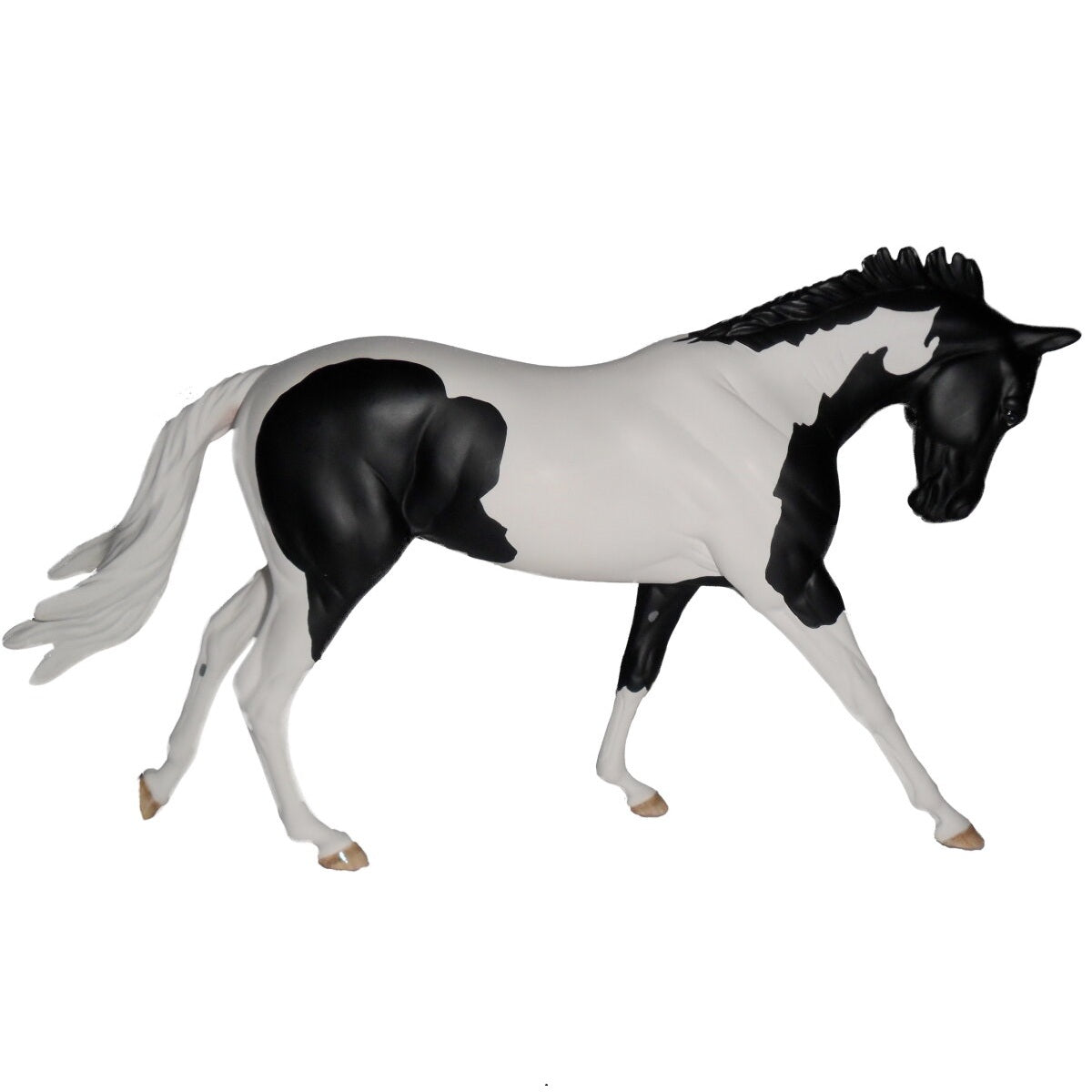 WIA Jument croisée pur-sang - Fair Lady Pie noir (Résine)