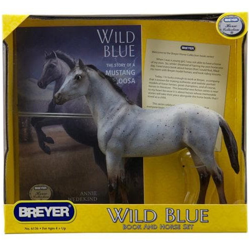 Breyer Classic (1:12) 6136 - Wild Blue avec livre