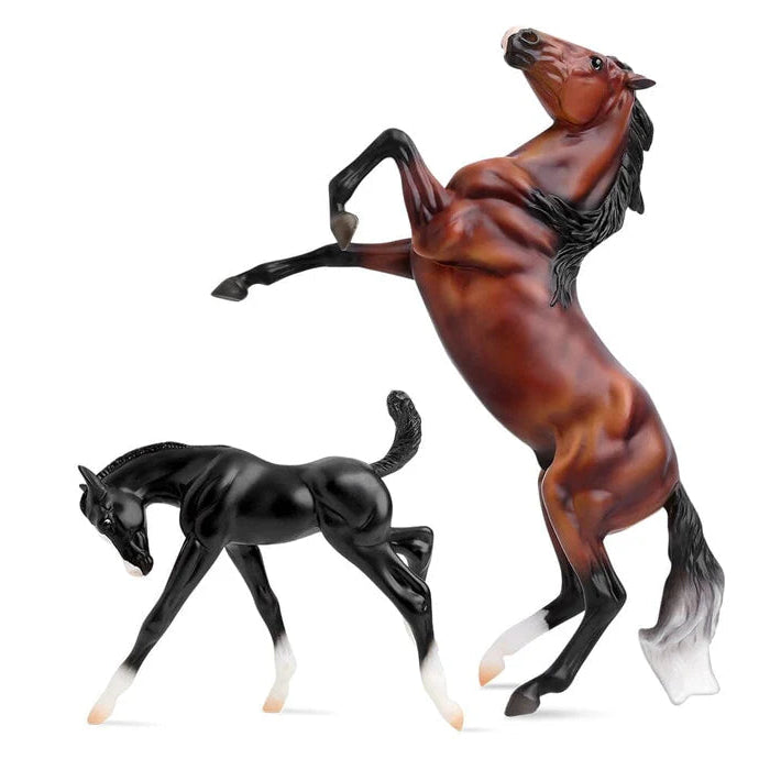 Breyer Classic (1:12) 62227 - Cheval et Poulain Wild & Free